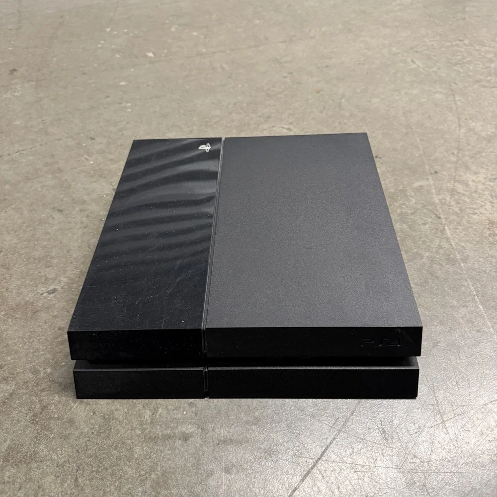 Sony PlayStation 4 PS4 Console Jet Black 500GB Model CUH-1115A Video Game System